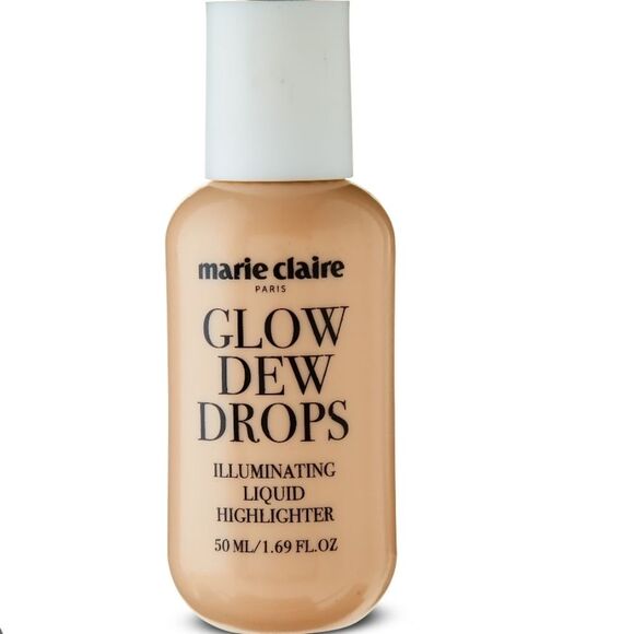 Marie Claire Paris Glow Dew Drops Illuminating Liquid Highlighter, 1.69 fl oz - Picture 2 of 5